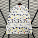 Jaqueta Corta Vento Real Madrid Dupla Face 2023/24 - Branco