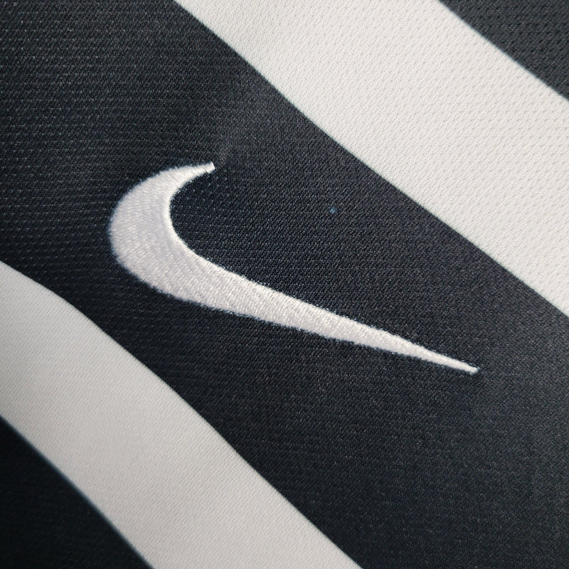 Camisa Corinthians Fora 14/15 - Versão Retrô Preta e Branca