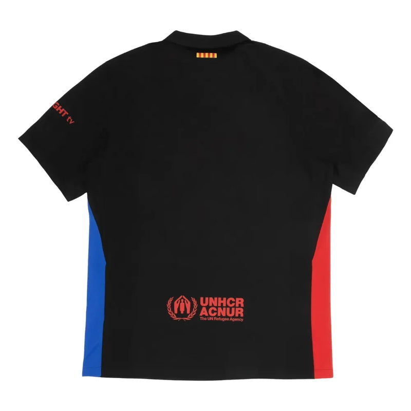 Camisa Barcelona Away x Travis Scott All Black 24/25 - Nike Torcedor Masculina