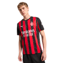 Camisa AC Milan Home 25/26 - Torcedor Puma Masculino - Vermelho e Preto