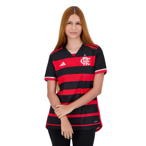Camisa Flamengo Titular 24/25 - Adidas Feminina