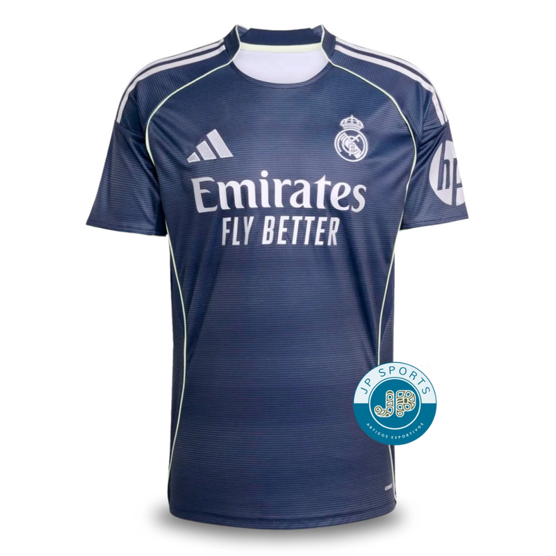 Camisa Real Madrid Away 25/26 - Adidas Torcedor Masculina
