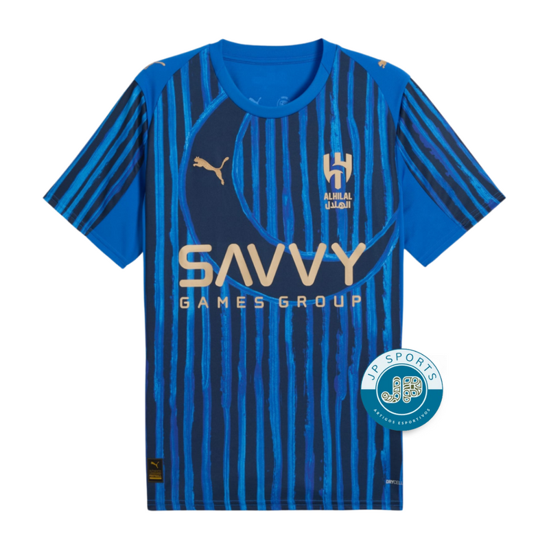 Camisa Al Hilal Mundial de Clubes 25/26 - Torcedor Puma X Kidsuper Masculino - Azul