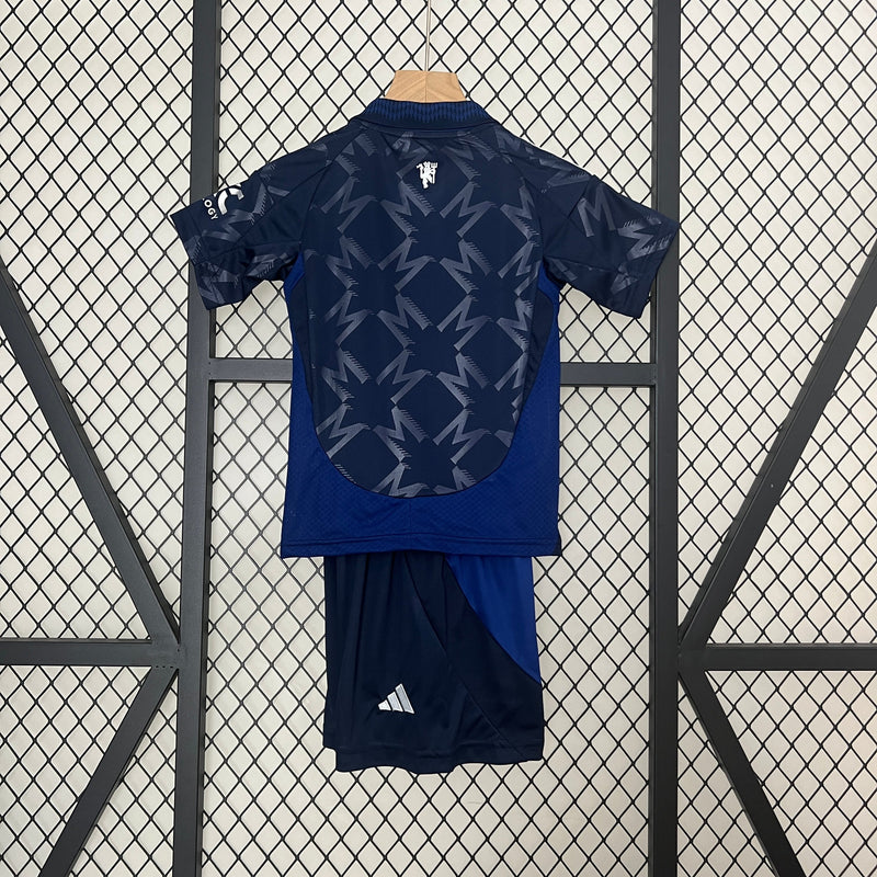 Kit Infantil Manchester United Away 24/25