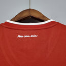 Camisa Retrô Bayern de Munique I Home 2020/21 Masculina Vermelha