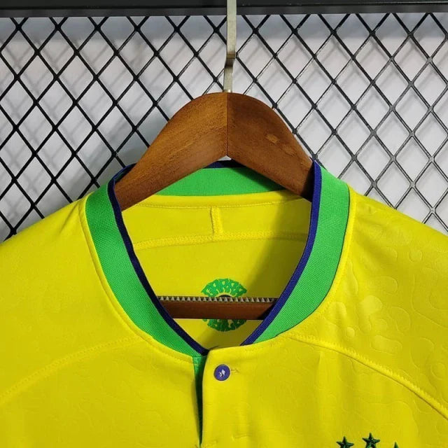 Camisa Brasil Home 22/23 - Nike Torcedor Masculina