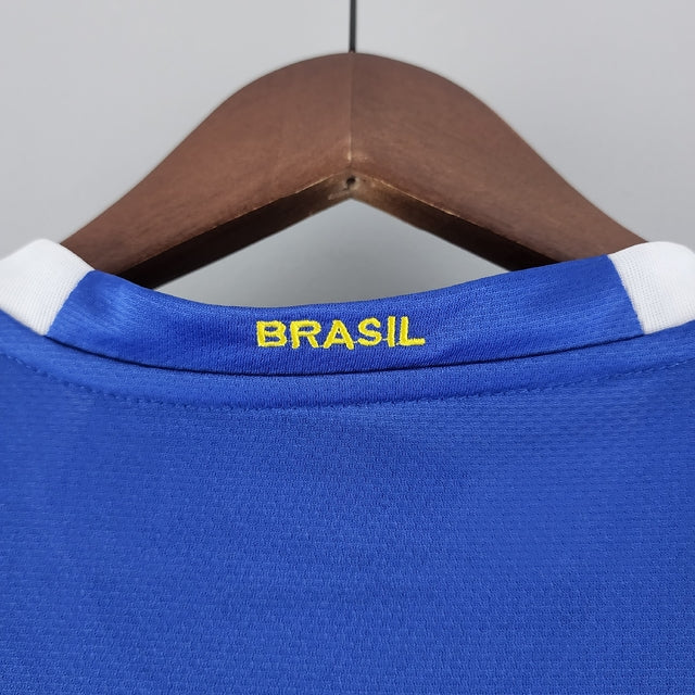 Camisa Retrô 2006 Seleção Brasileira Away Nike Masculina - Azul
