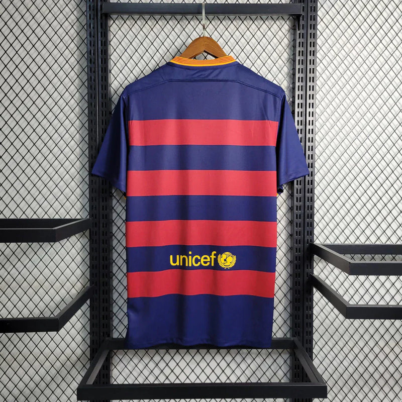 Camisa Retro Barcelona I Home Nike 2015/16 Masculino