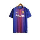 Camisa Retrô Barcelona I Home 2017/18 Nike Masculino Azul Grená