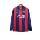 Camisa Retro Barcelona Nike Manga Longa 2014/15 Masculino