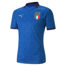 Camisa Retrô Italia I Home Puma Torcedor 2020/21 Masculino Azul