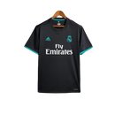 Camisa Retrô Real Madrid 2017/18 II Adidas Torcedor Preto