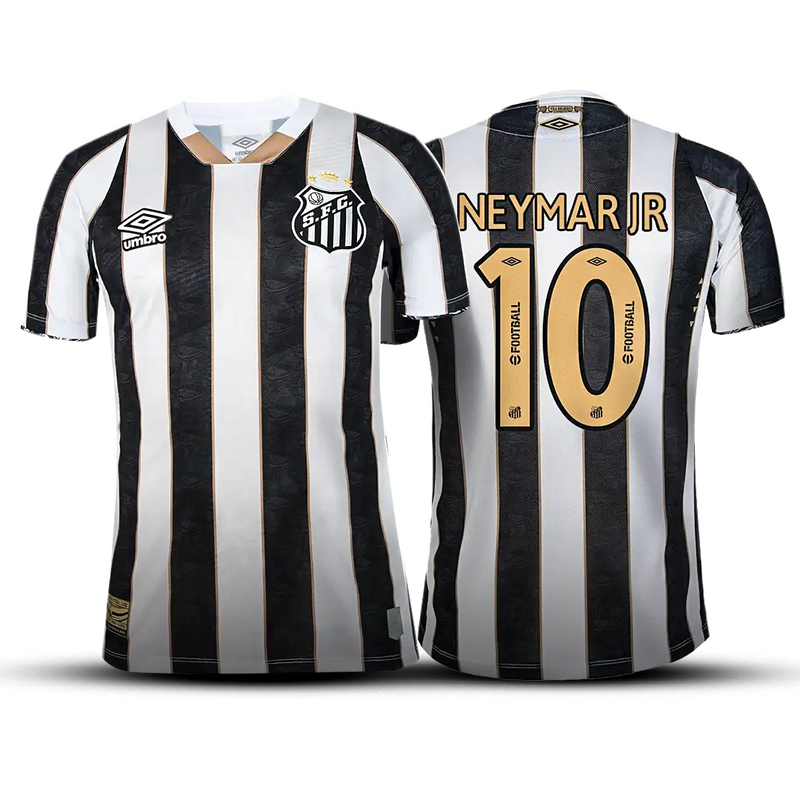 Camisa Santos FC Away 24/25 + #10 Neymar Jr - Umbro Torcedor Masculina
