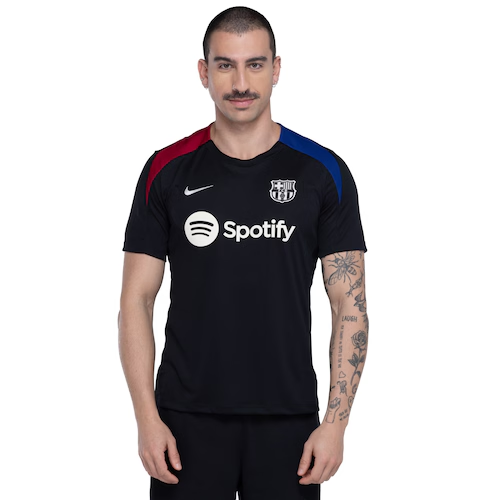 Camisa Barcelona de Treino 24/25 - Nike Torcedor Masculina