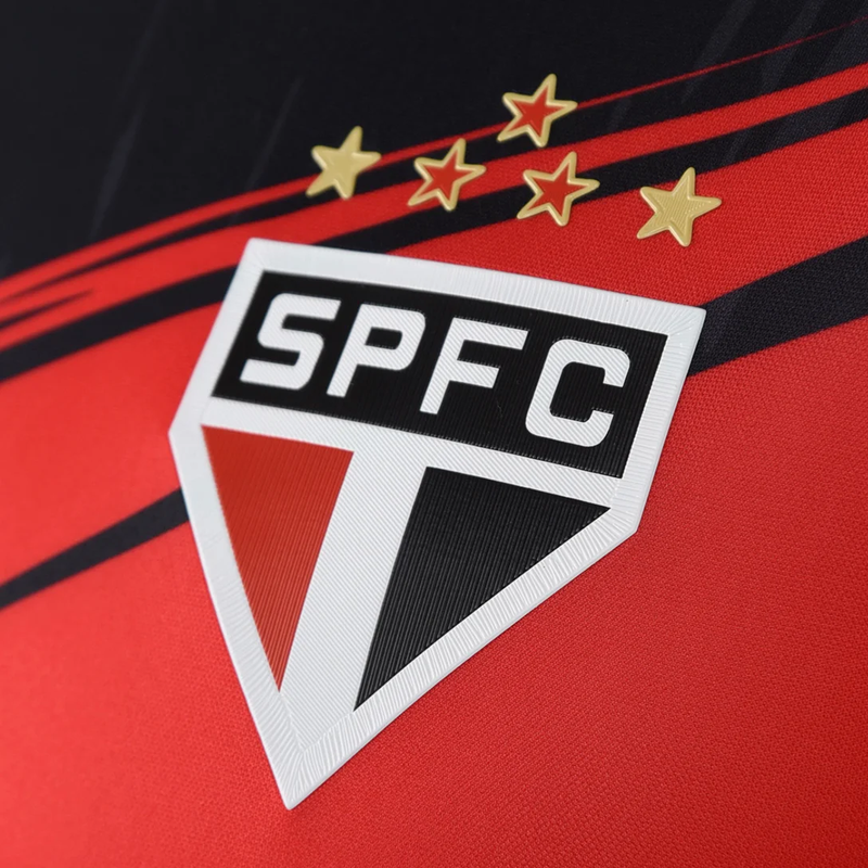 Camisa São Paulo Goleiro 25/26 Preta - NB Torcedor Masculina