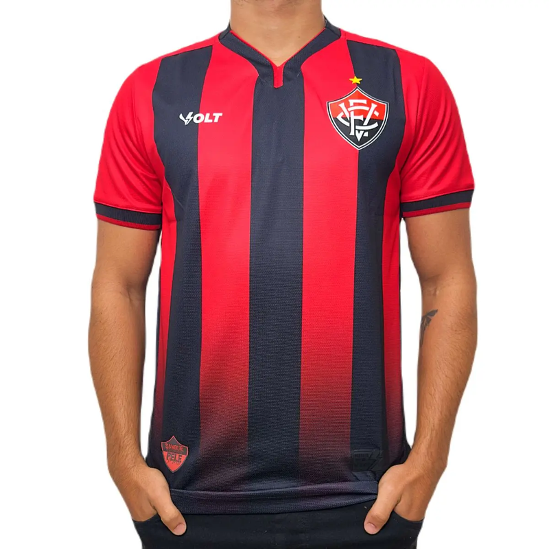 Camisa Vitória Home 24/25 - Volt Torcedor Masculina