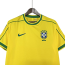 Camisa Retrô Seleção Brasileira I Home 1998/99 Nike Masculino Amarelo