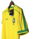 Camisa Retrô Seleção Brasileira I Home 1998/99 Nike Masculino Amarelo