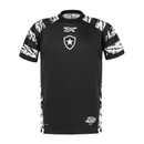 Camisa Botafogo Pré-Jogo 25/26 - Torcedor Reebok Masculino - Preto