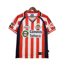 Camisa Chivas Retrô 1999/2000 Vermelha e Branca - Atletica
